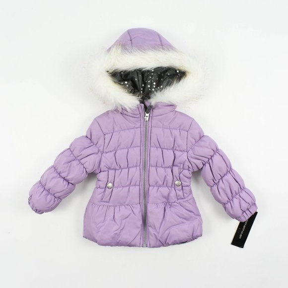girls hooded puffer